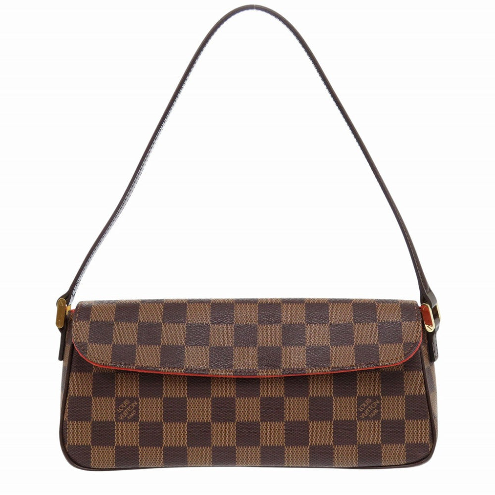 Louis Vuitton N51299 Damier Ebene Damier Recolator Canvas Handbag