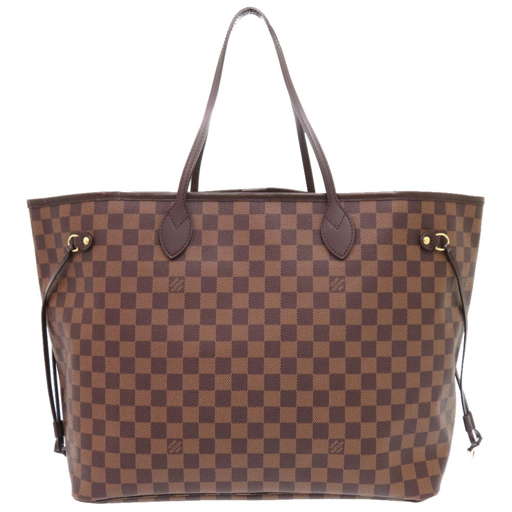 Louis Vuitton N41357 Damier New Neverfull Canvas Brown Tote Bag