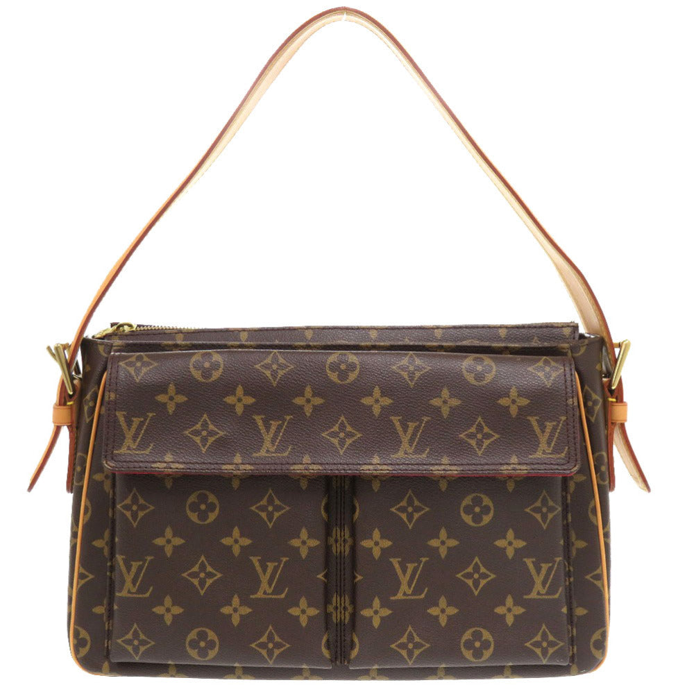 Louis Vuitton M51163 Vivasite GM Monogram Canvas Brown Shoulder Bag 2