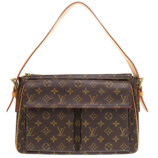 Louis Vuitton M51163 Vivasite GM Monogram Canvas Brown Shoulder Bag 2