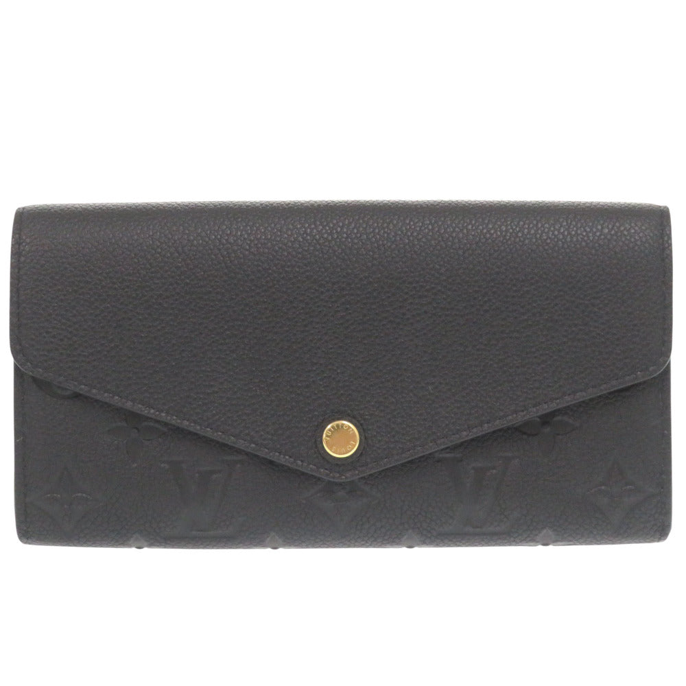 Louis Vuitton Long Purse M61182 Ann Platt Monogram Black Wallet Case
