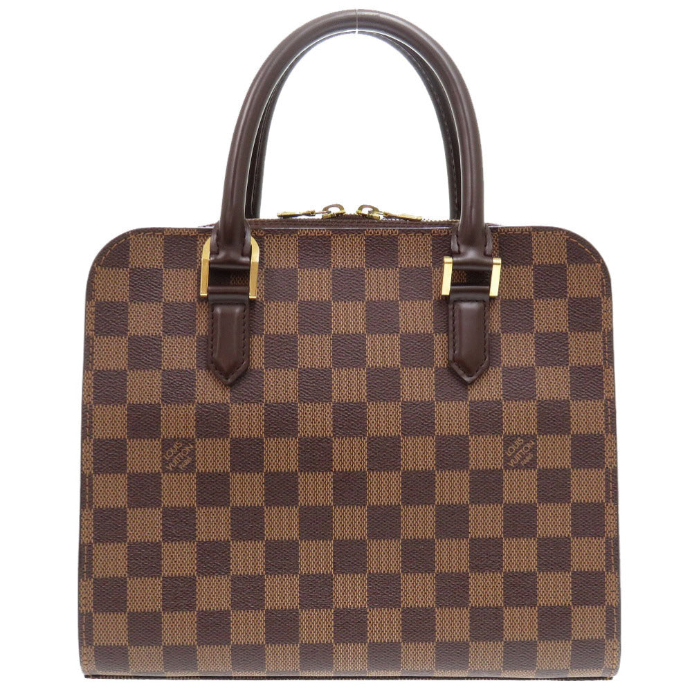 Louis Vuitton N51155 Damier Triana Canvas Brown Handbag 6J0304Sl5A6