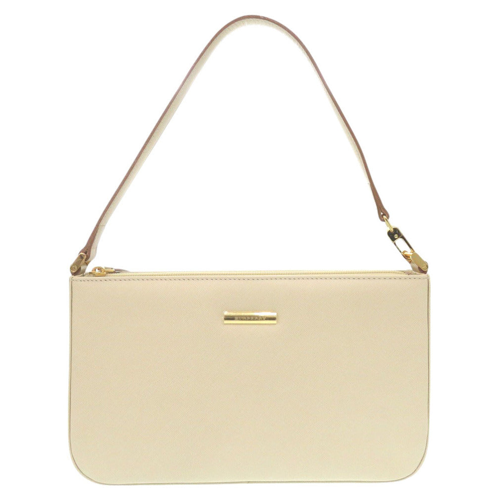 Burberry Shoulder Bag Ivory One Shoulder Bag Nova Check Leather