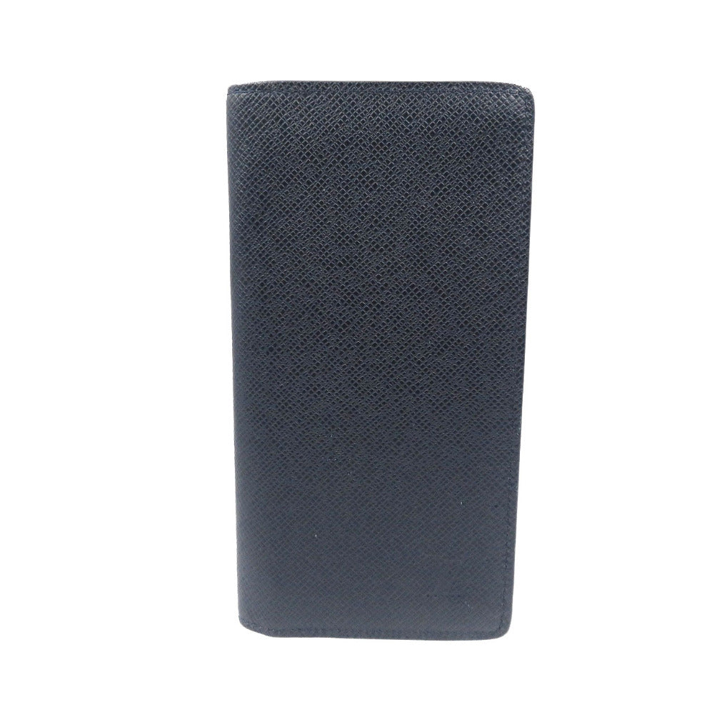 Louis Vuitton Long Purse M30502 Taiga Navy Wallet Case