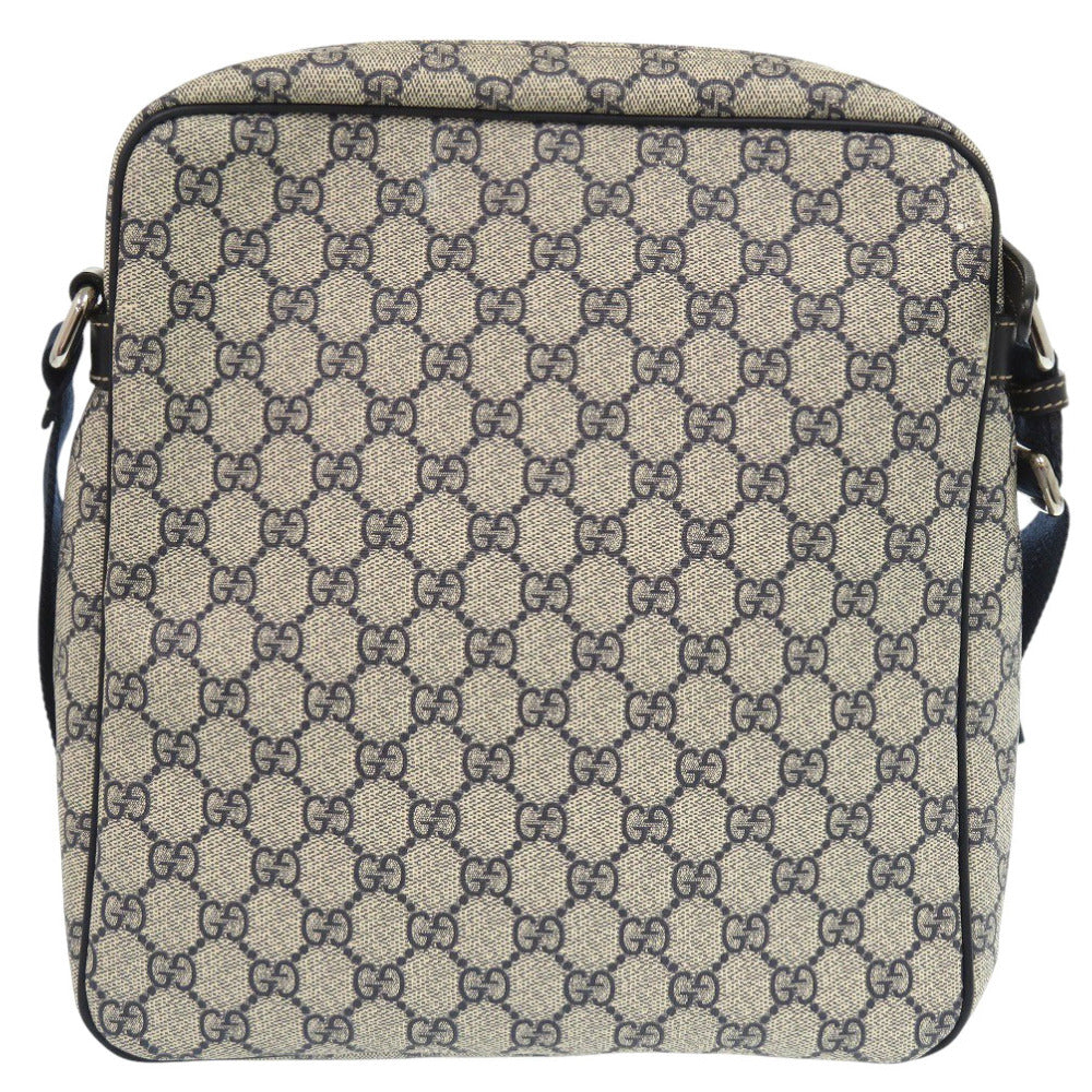 Gucci GG Supreme Canvas Navy Shoulder Bag
