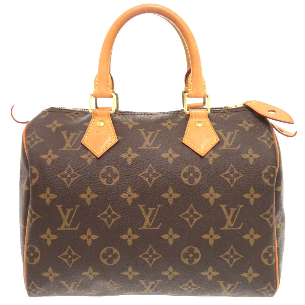 Louis Vuitton M41109 Speedy 25 Monogram Canvas Brown Handbag