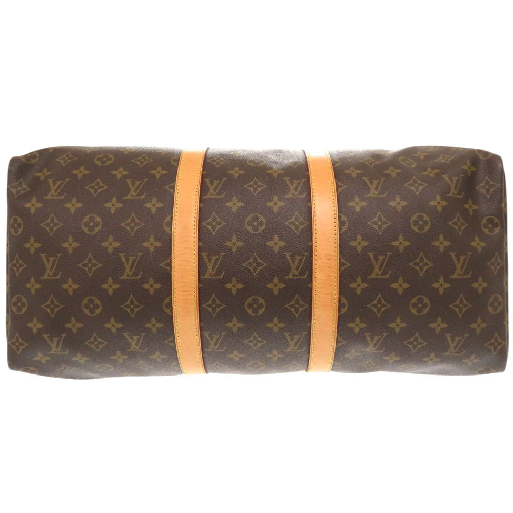 Louis Vuitton Boston Duffel M41426 Keepall 50 Monogram Canvas Brown Travel Bag 6K0784Ls5A9