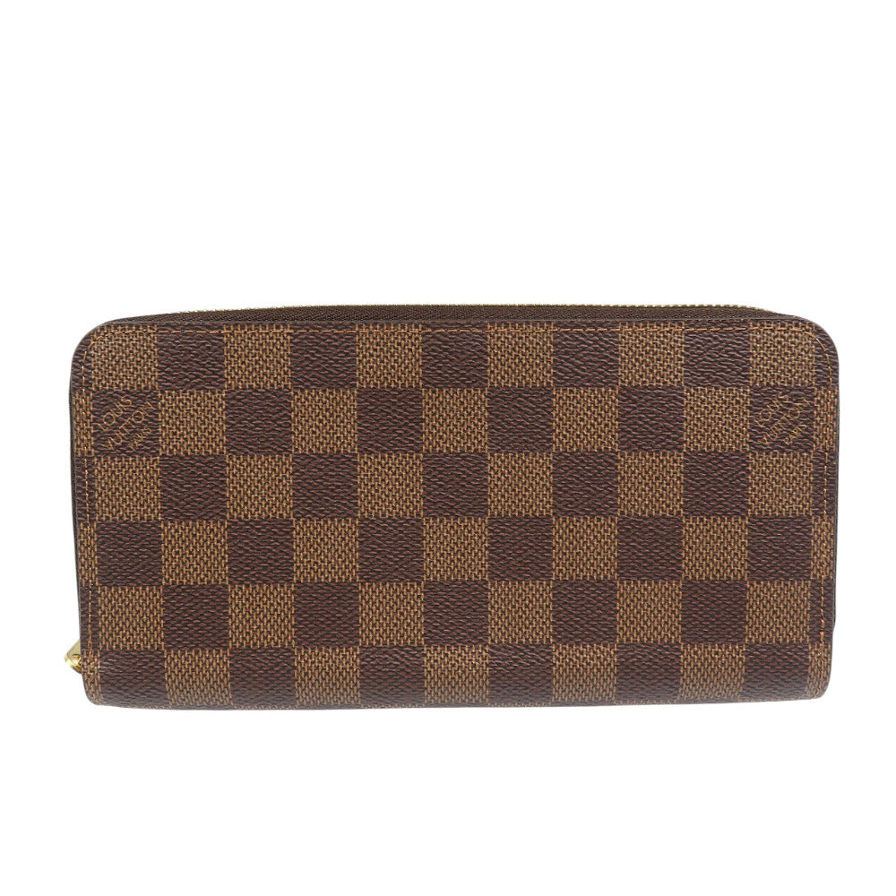 Louis Vuitton Long Purse N60046 Damier Rose Canvas Wallet Case