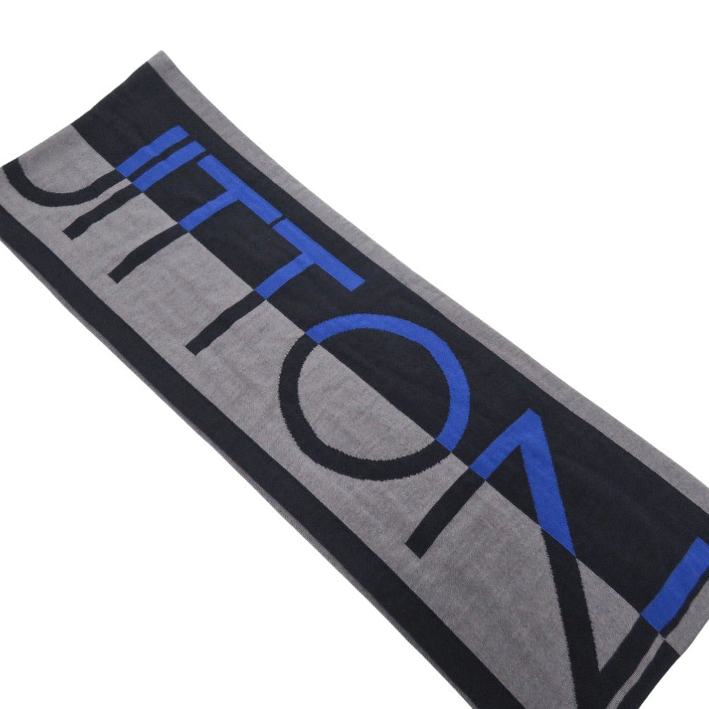Louis Vuitton Scarf M71240 Echarpe Horizon Wool Navy Apparel