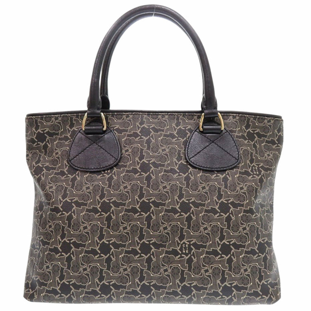 Pvc, Monkey Line Women Leather Brown Travel Bag
