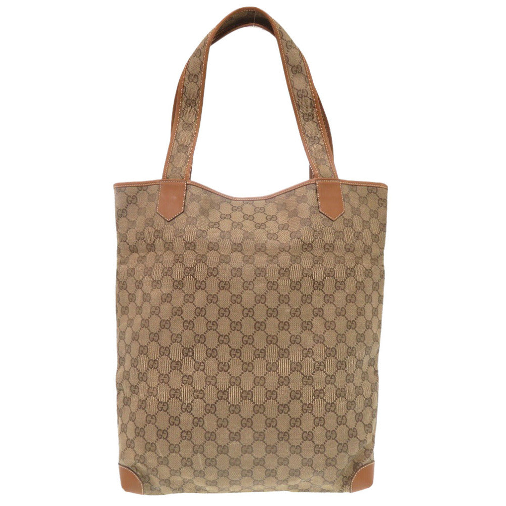 Gucci 002 983 GG Canvas Beige Tote Bag