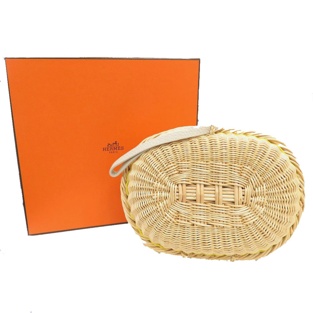 Clutch Bag Straw, Taurillon Clemence Kle Petite