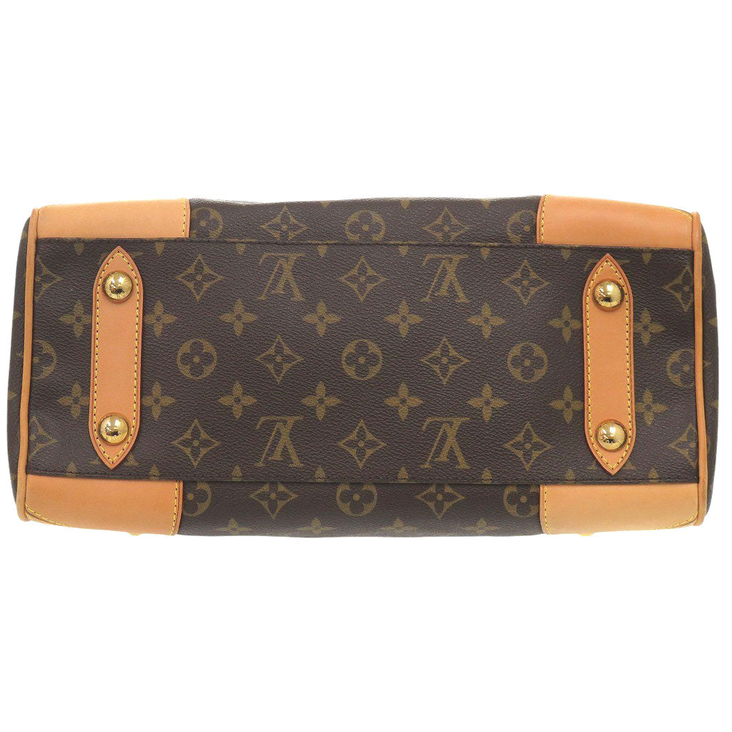 Louis Vuitton M40325 Retiro PM Monogram Canvas Brown Handbag