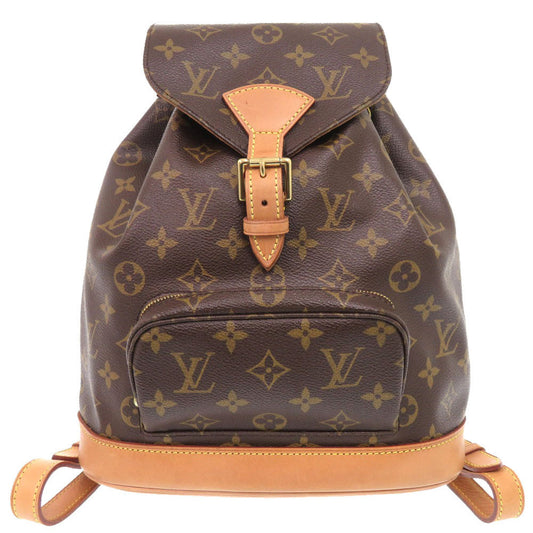 Louis Vuitton Backpack M51136 MontsourisMM Monogram Canvas Brown 6L1156Ihb6A10