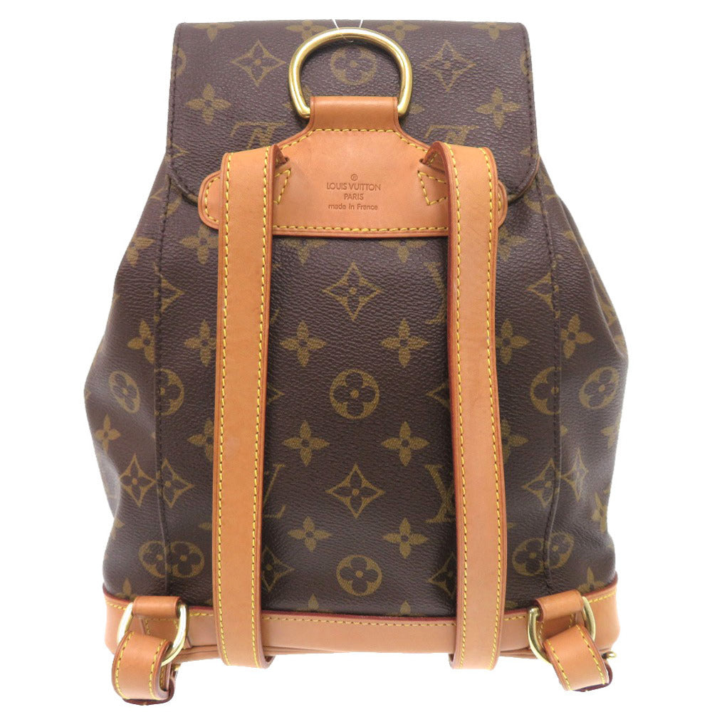 Louis Vuitton Backpack M51136 MontsourisMM Monogram Canvas Brown 6L1156Ihb6A10