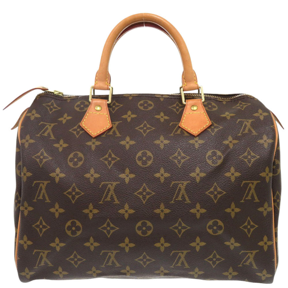 Louis Vuitton M41526 Speedy 30 Monogram Canvas Brown Handbag 3