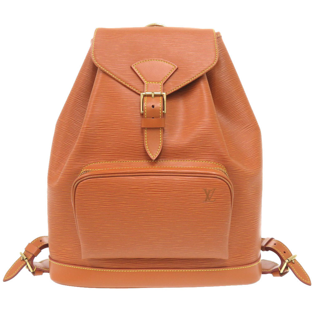 Louis Vuitton Backpack No model number Epi Leather Brown