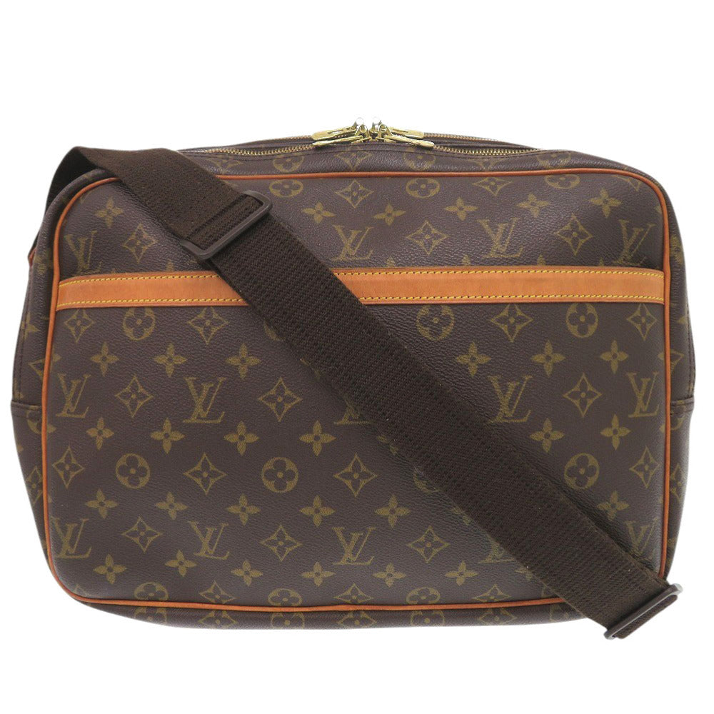 Louis Vuitton M45252 Reporter GM Monogram Canvas Brown Shoulder Bag 6L1323Ge5M18