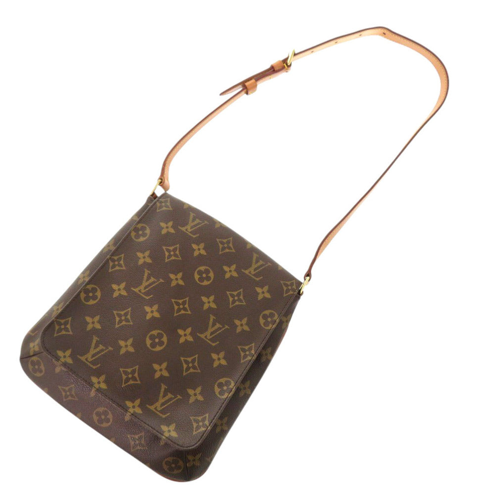 Louis Vuitton M51258 M tte Salsa short Monogram Canvas Brown Shoulder Bag 6L1329Sz5R10