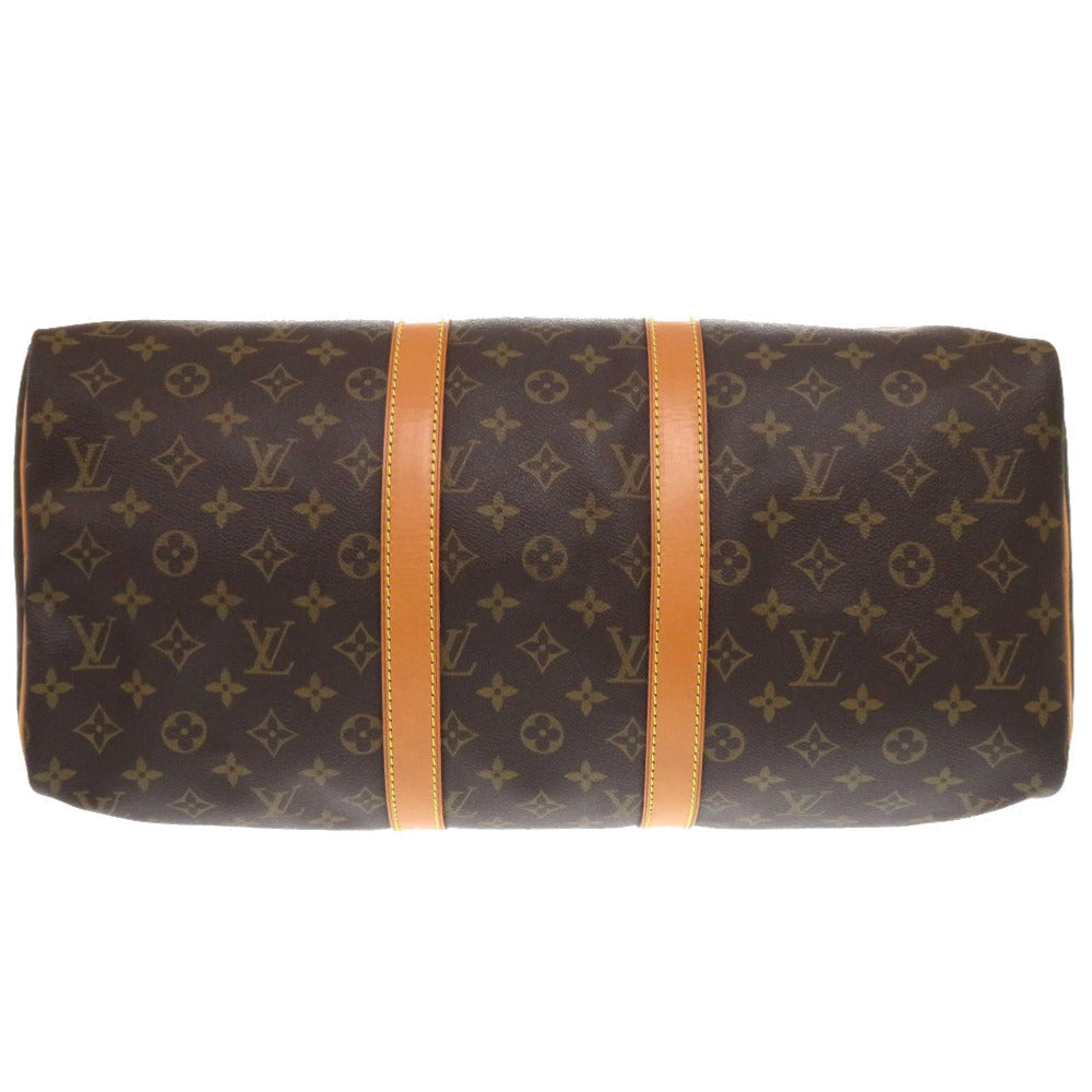 Louis Vuitton Boston Duffel M41428 Keepall 45 Monogram Canvas Brown Travel Bag 6L1333Bs5A8