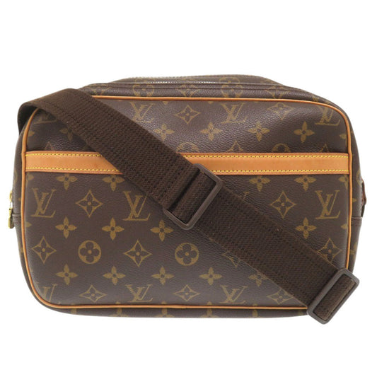 Louis Vuitton M45254 Reporter PM Monogram Canvas Brown Shoulder Bag 6L1344Ls5M16