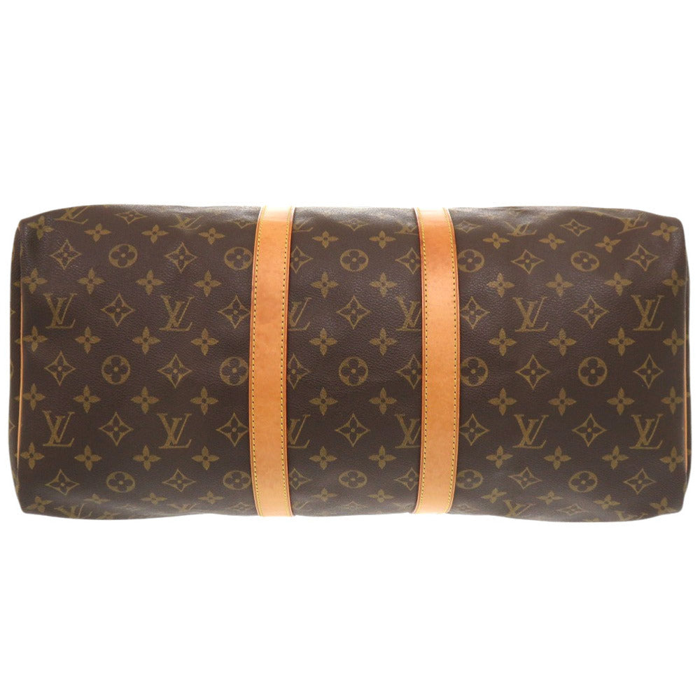 Louis Vuitton Boston Duffel M41428 Keepall 45 Monogram Canvas Brown Travel Bag 6L1352La5A11