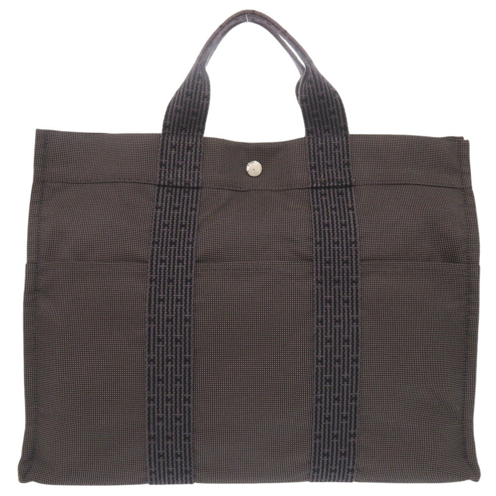 Tote Bag Gray Her Line Tote Mm Canvas