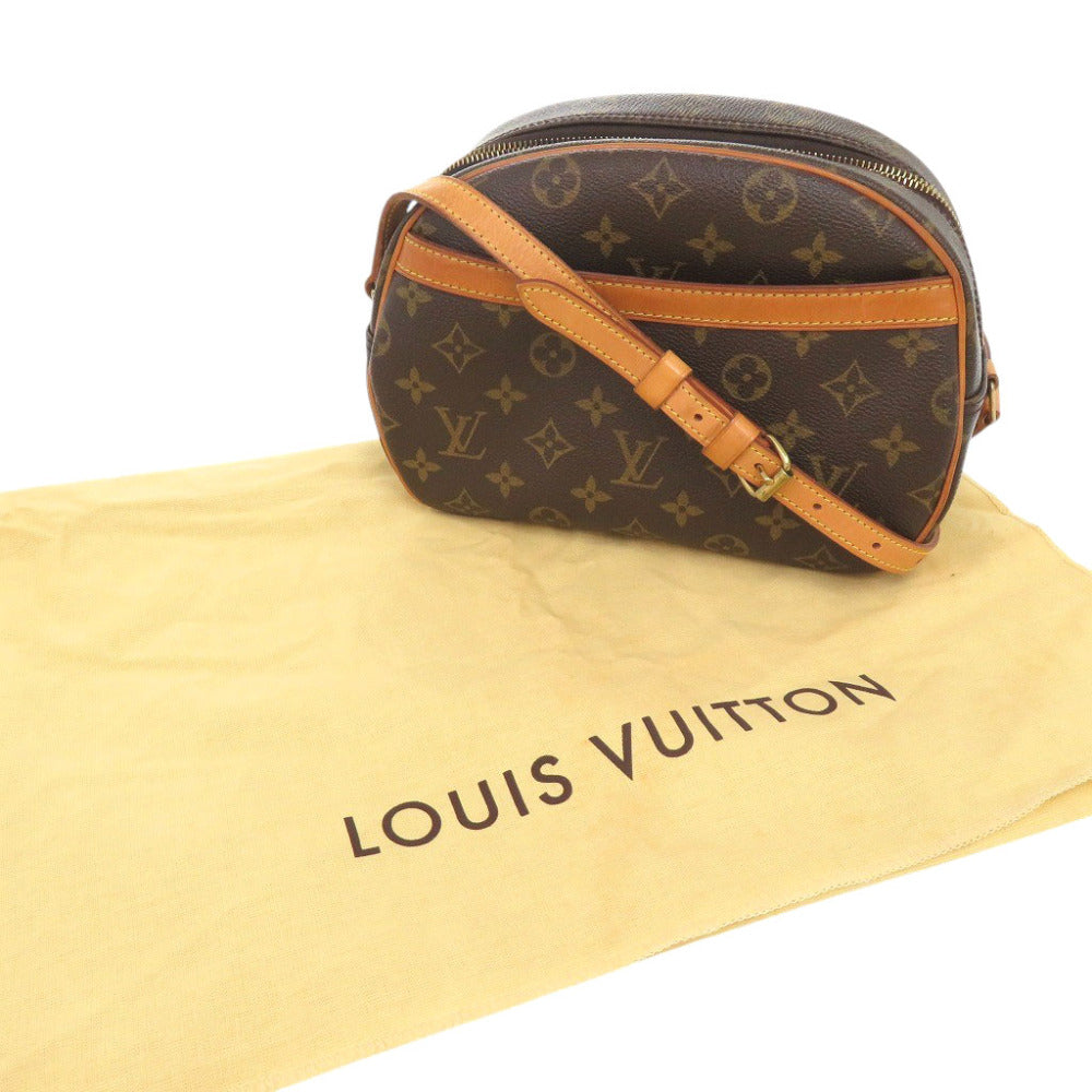Louis Vuitton M51221 Blois Monogram Canvas Brown Shoulder Bag 6L1881Pl5M15