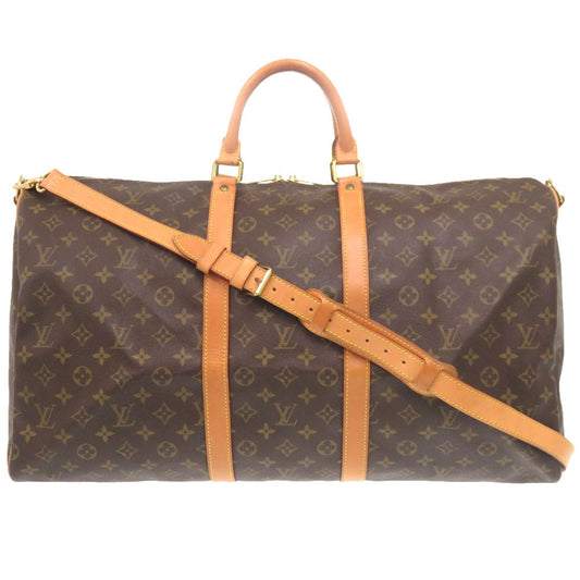 Louis Vuitton Boston Duffel M41414 Keepall bandouliere55 Monogram Canvas Brown Travel Bag 6L2029Pp5A4