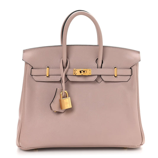 Hermes Togo Birkin Glycine Handbag Travel Bag