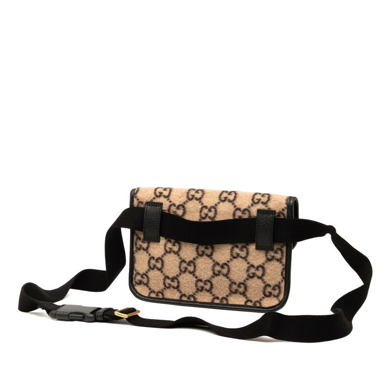 Gucci Wool Waist Bag Travel Bag