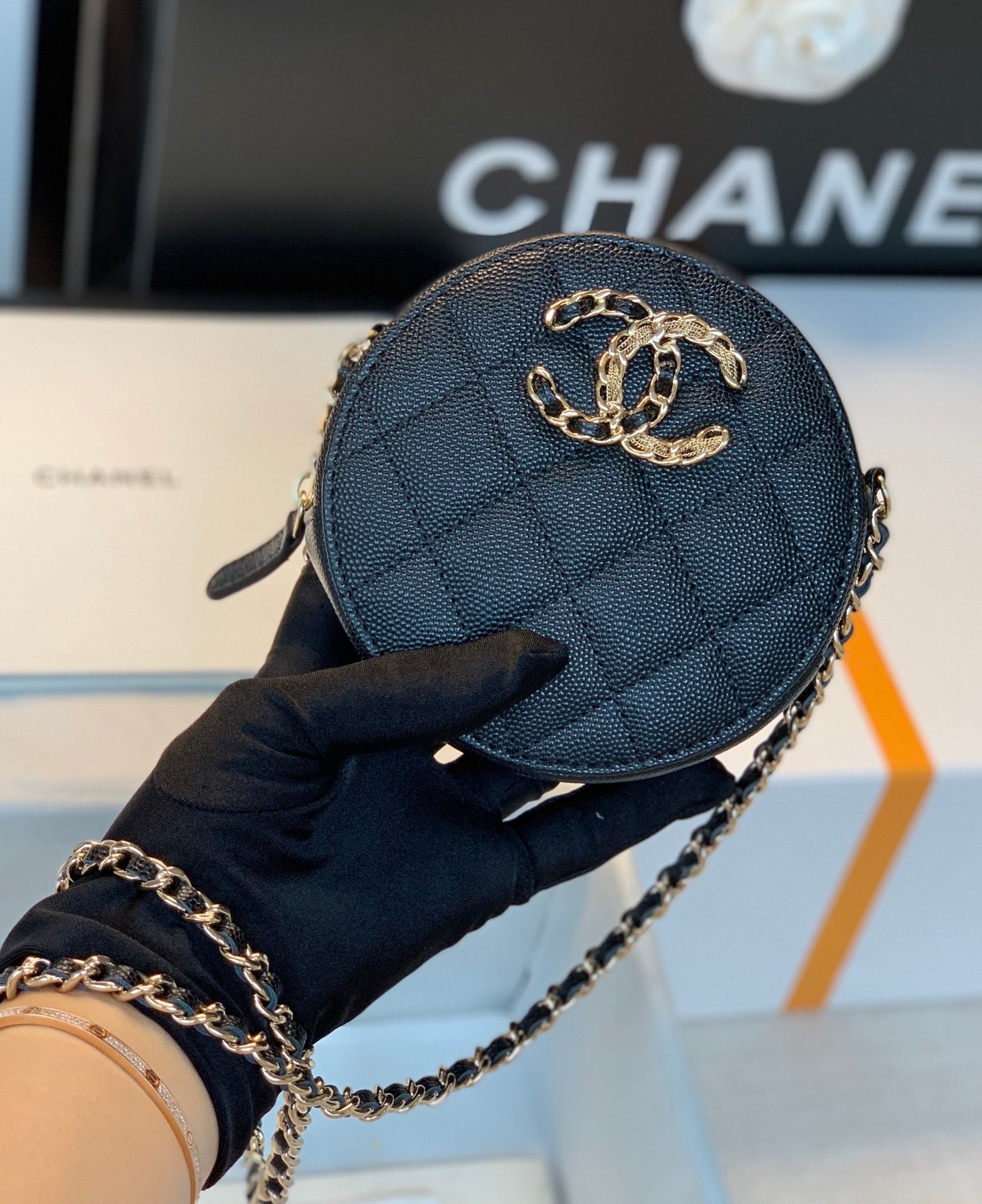 Chlround Bag Crossbody For Women Black Crossbody Bag