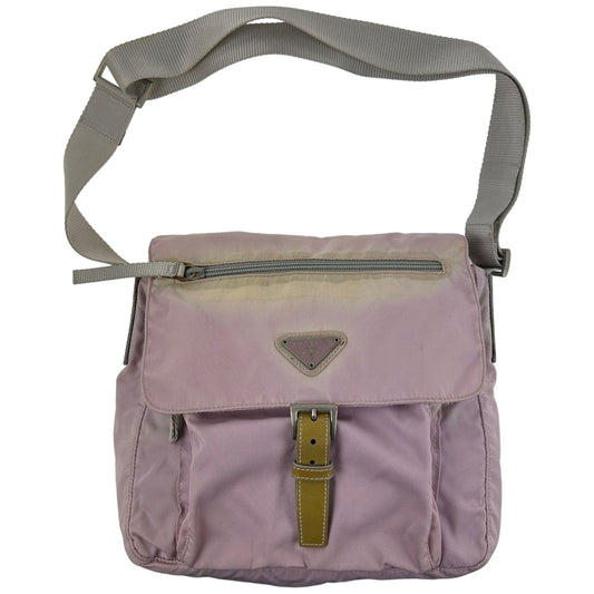 Prada Handbag Pocket Cross Body Bag Pink