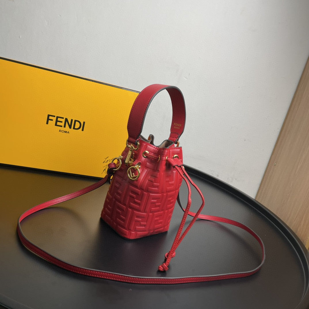 Mon Tresor Red Mini Travel Bag