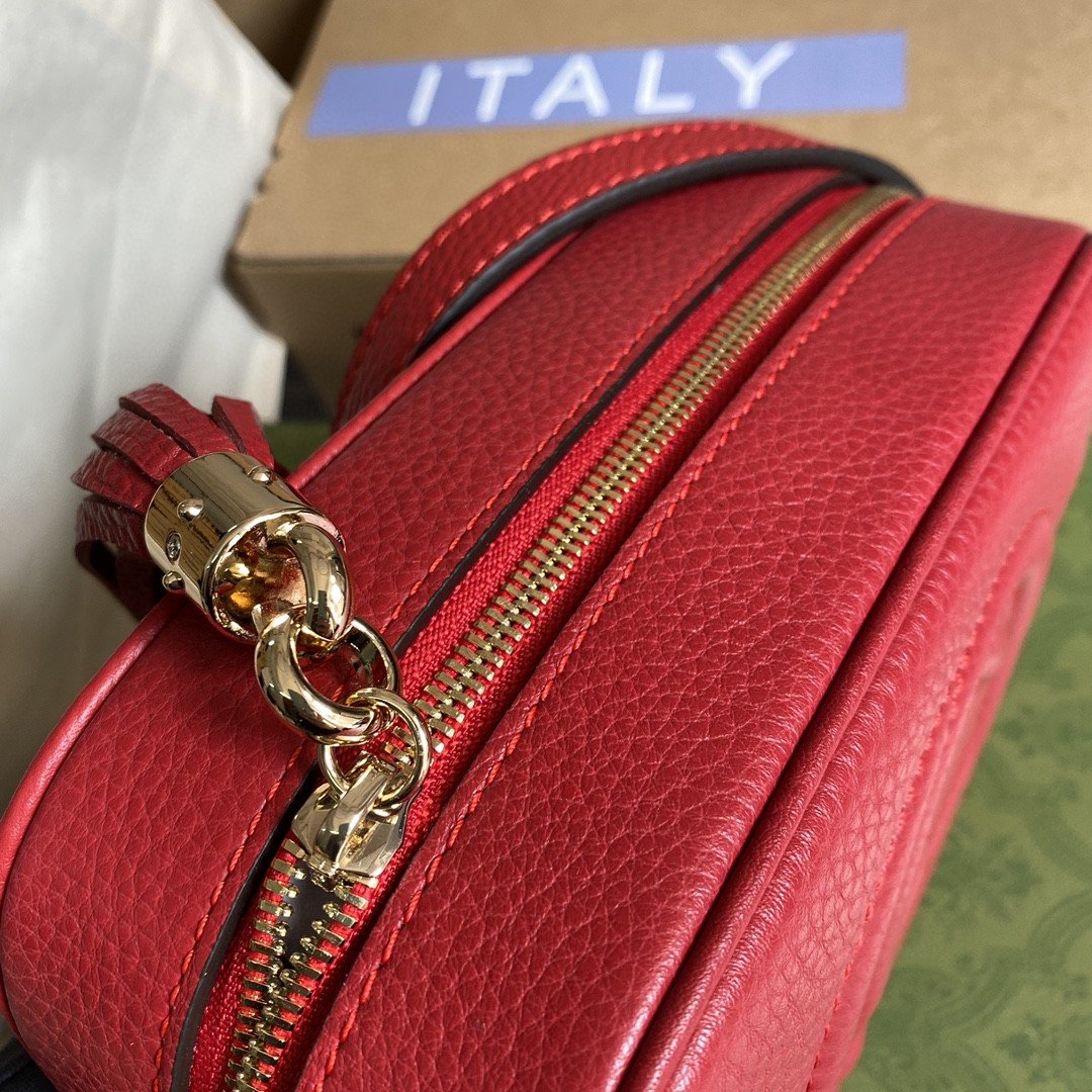 gg Soho Disco , ’s Red Small Crossbody Bag