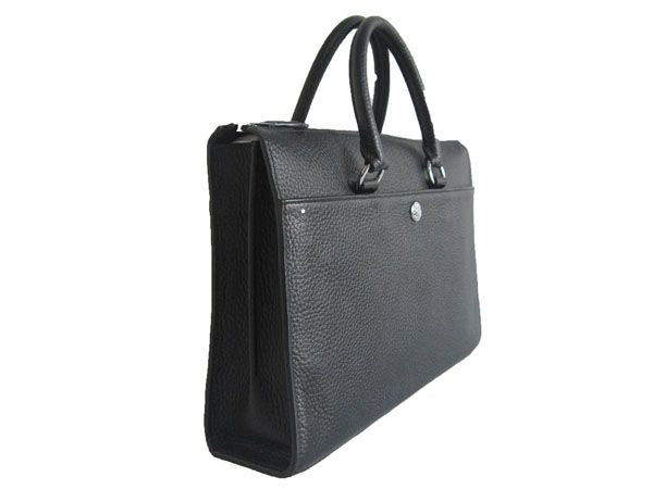 Hermes Luxury Briefcases Unisex Briefcase Cow Handbag Leather Travel Bag