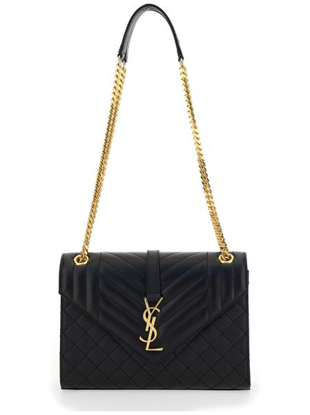 YSL Saint Laurent Saint Laurent Trending Women Shipping Bag With Black Gold Travel Bag