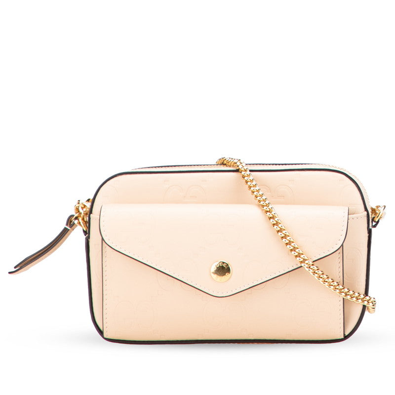 Gucci Super Shoulder Bag Leather Mini