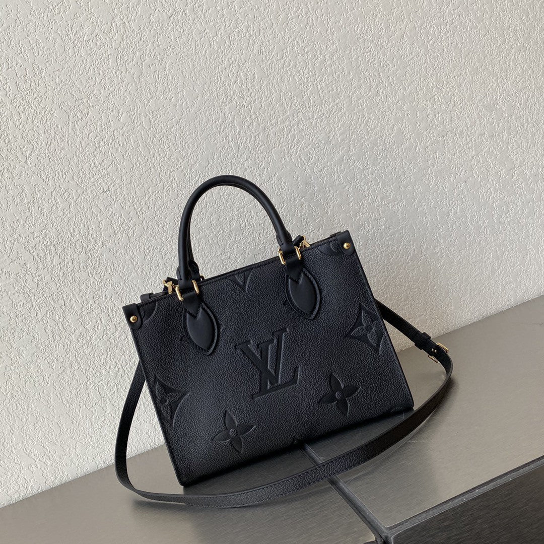 Top Quality On The Go Pm Bag Monogram Black Travel Bag