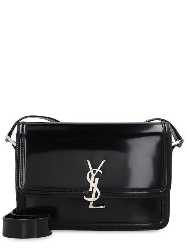 YSL Saint Laurent Luxury Trending Solferino Shoulder Bag Leather Black Medium