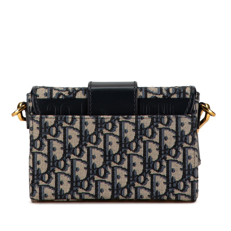 Dior Montaigne Oblique Jacquard Shoulder Bag Leather