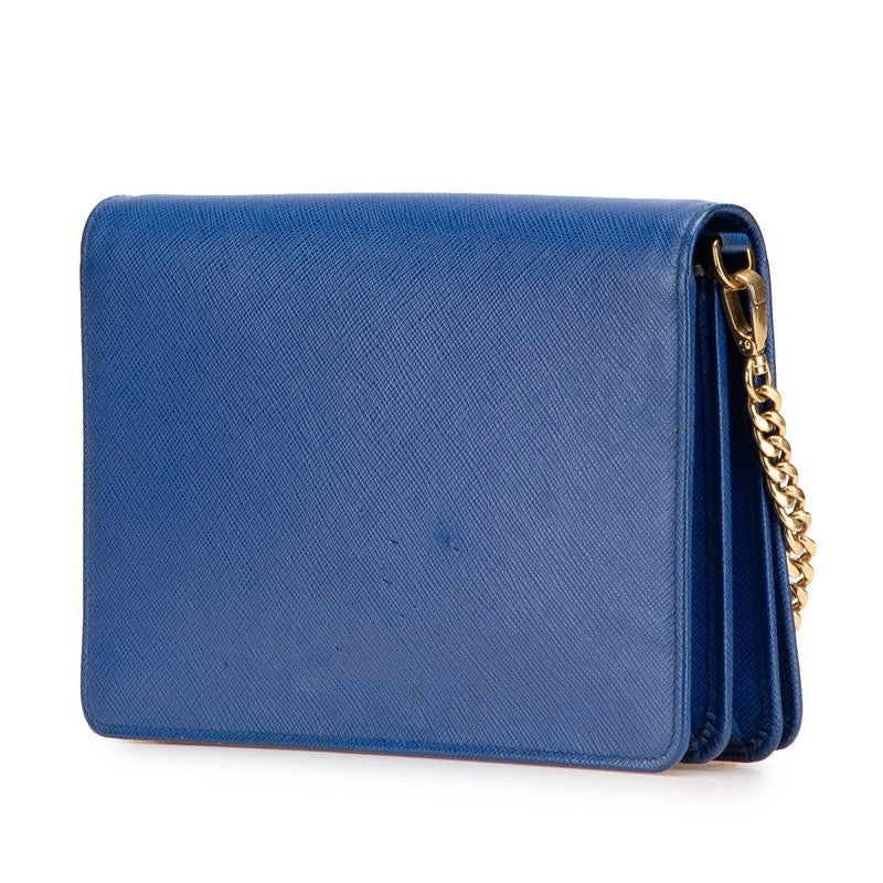 Prada 1Bp012 Shoulder Bag Leather Saffiano