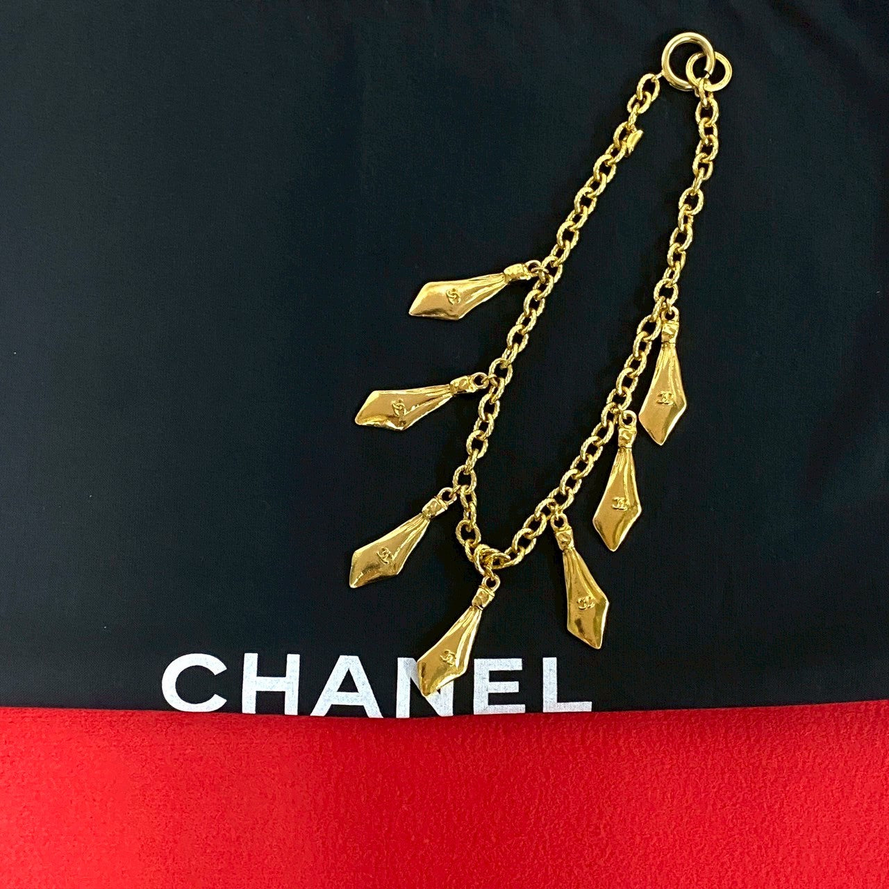 Coco Mark Necklace Chain Pendant