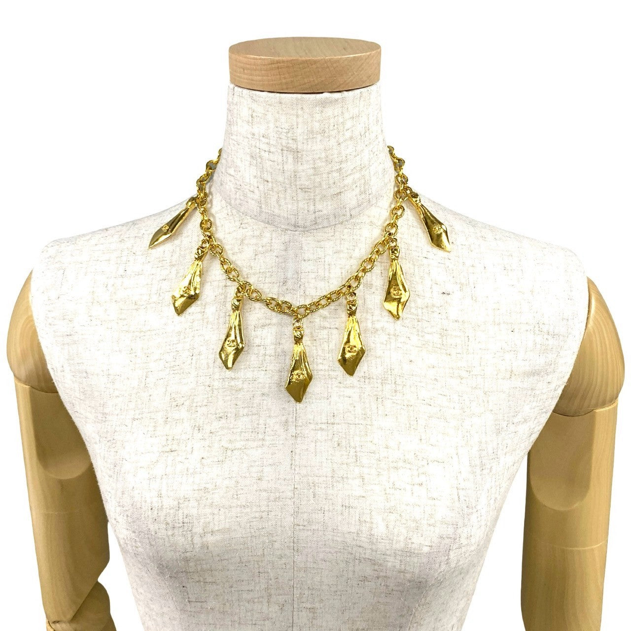 Coco Mark Necklace Chain Pendant
