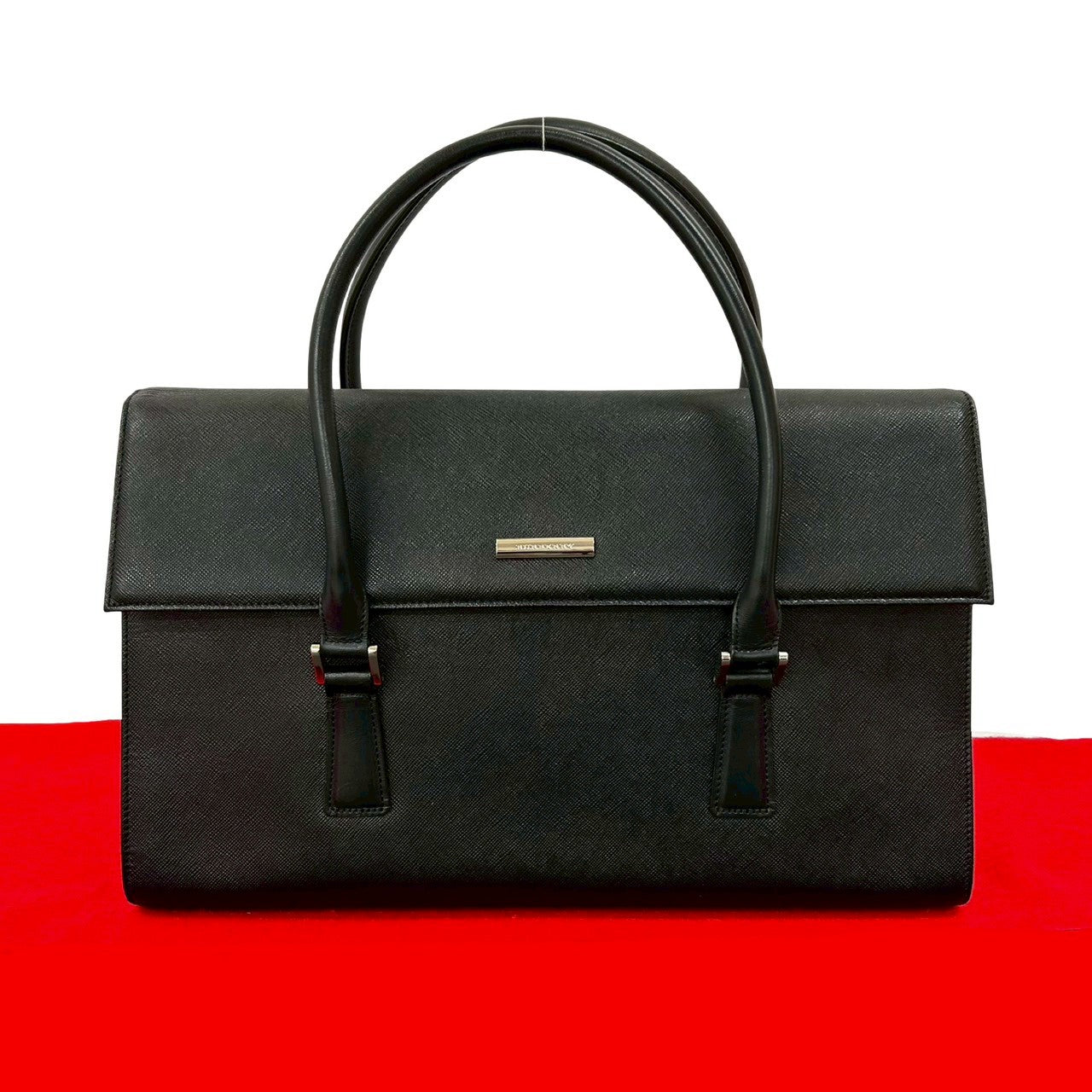 Burberry Leather Black Travel Bag 701E257382205