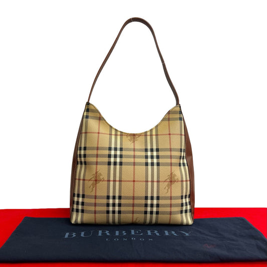 Burberry Shoulder Bag Leather Brown 701E257475756