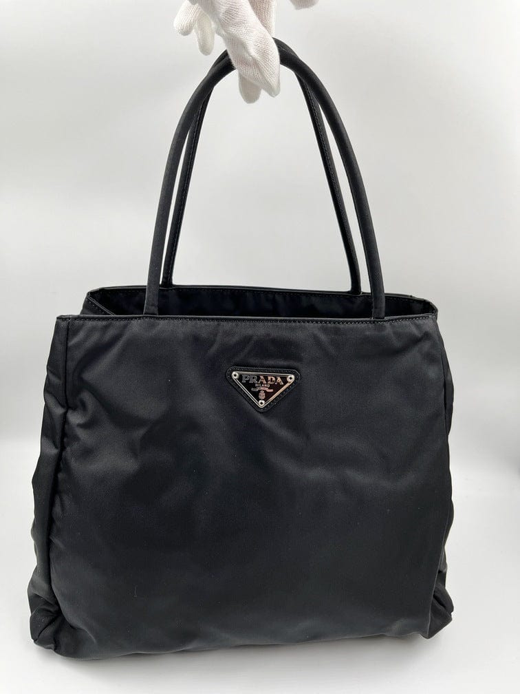Prada Tote Bag Nylon Black Tote 3 2