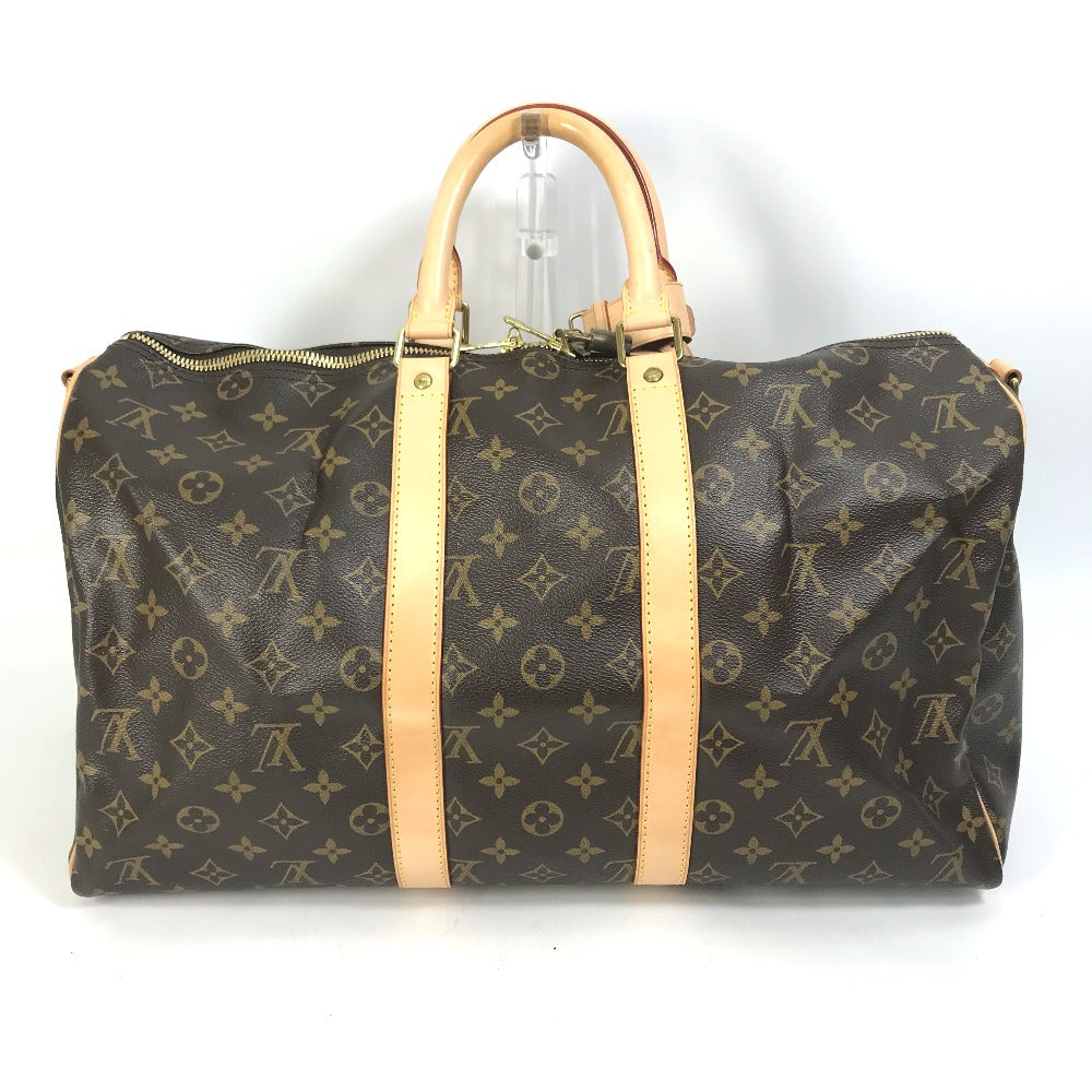 Louis Vuitton Boston Duffel ‚l41418 Keepall bandouliere45 Monogram Canvas Brown Shoulder Bag