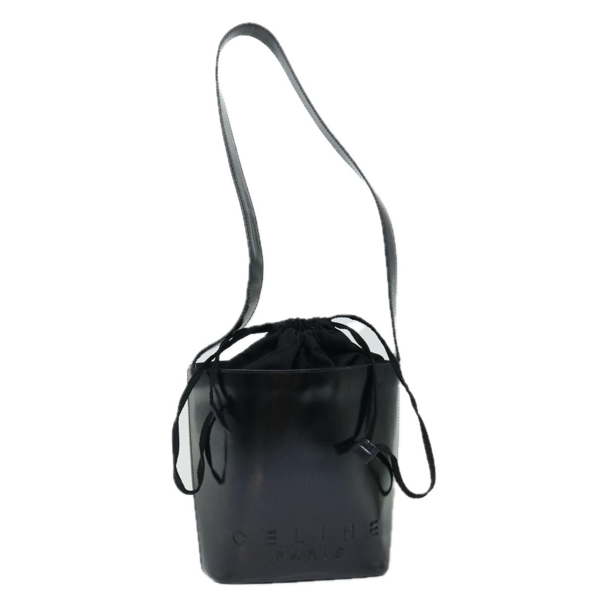 Luxury Shoulder Bag Enamel Black