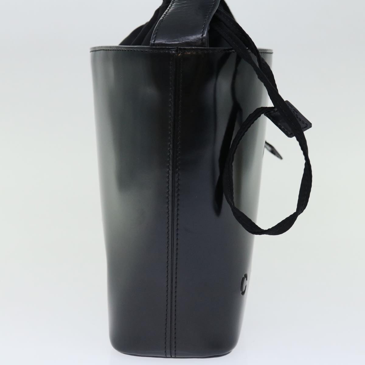 Luxury Shoulder Bag Enamel Black